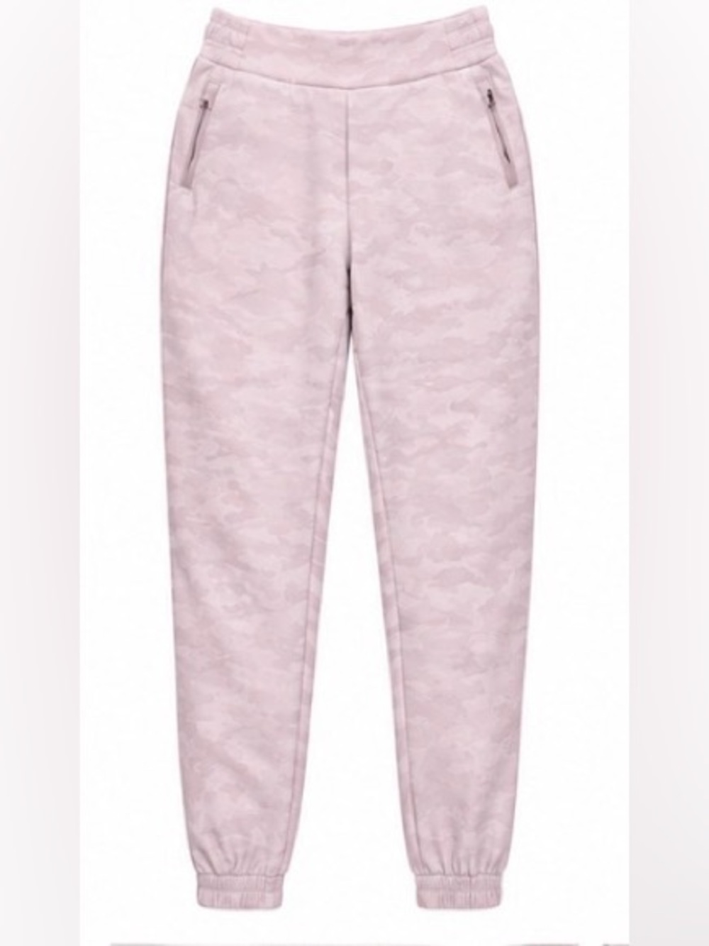 Athleta Pale Pink Camo Joggers